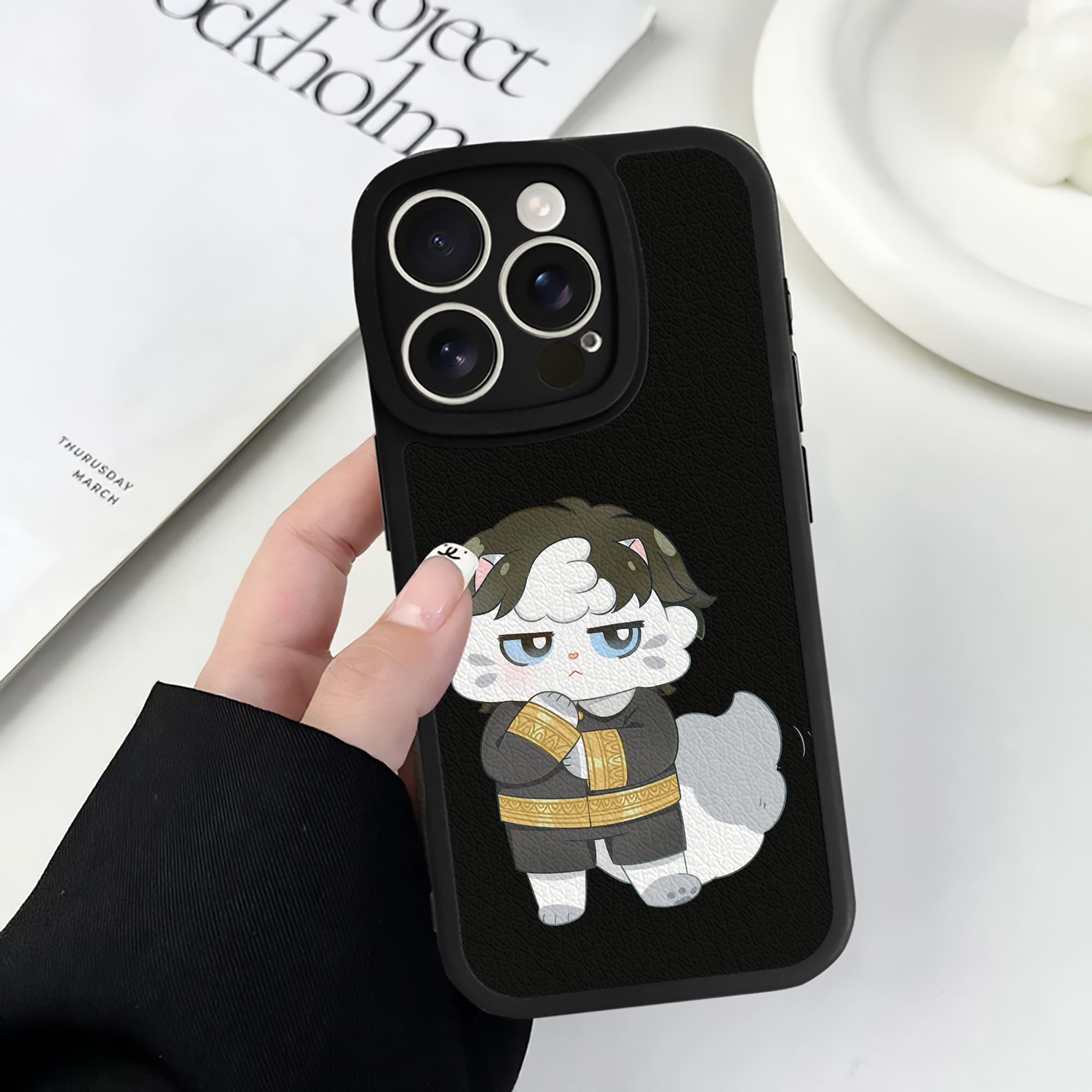 （画像用） SPY×FAMILY间谍家家酒 【iPhone 16シリーズ対応】シリコンスマホケース（レザー調） 材質：シリコン